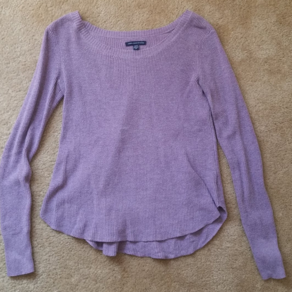 Purple American Eagle Sweater